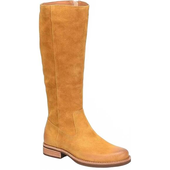 NEW KORK-EASE women's sydney leather boot in yellow